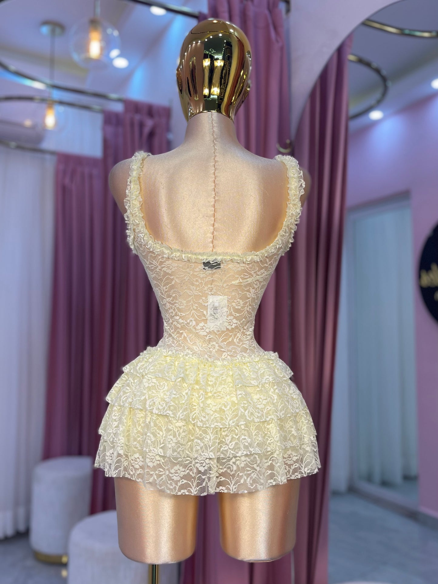 JUMPER ENCAJE MINI VOLANTES