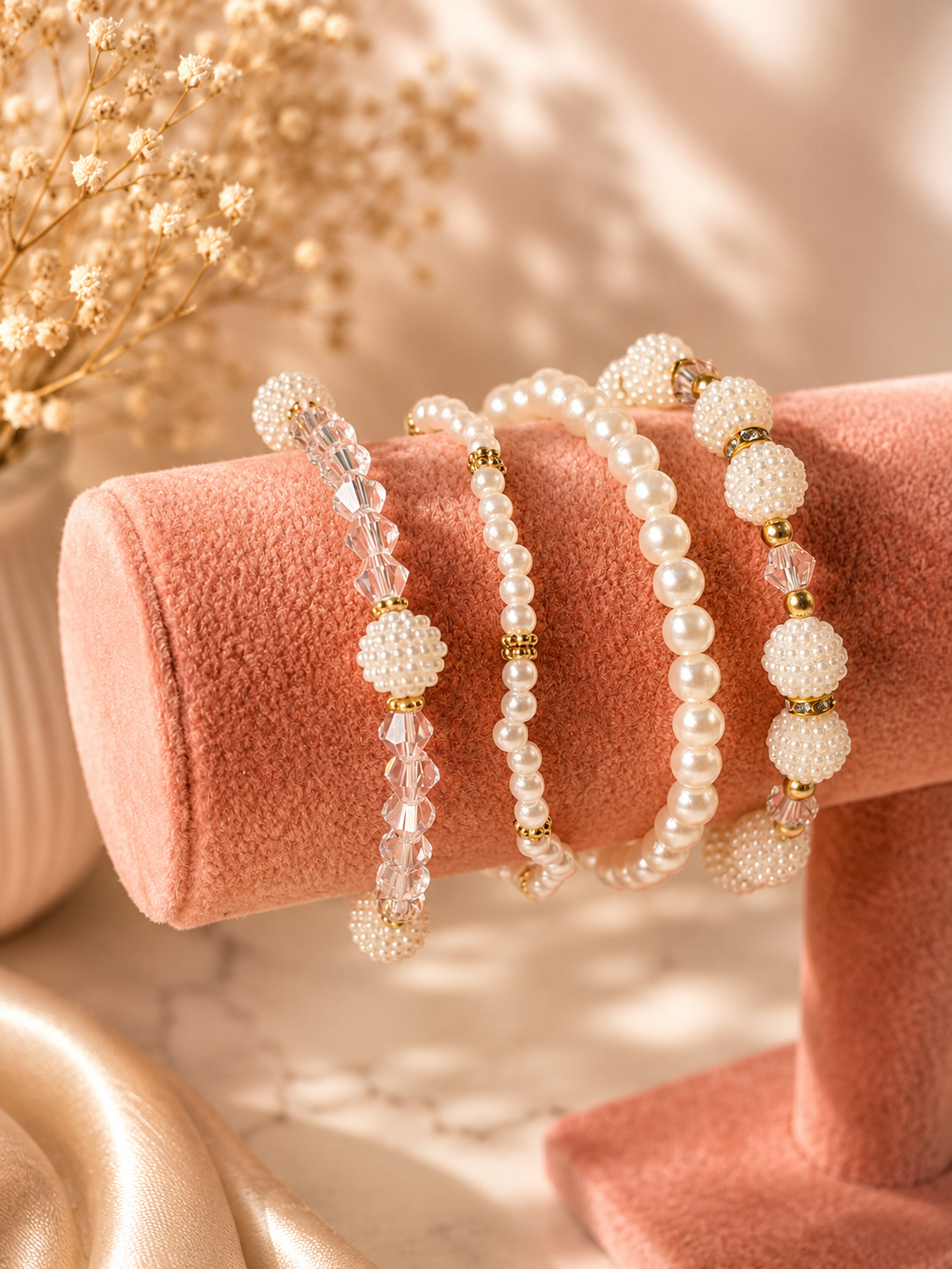 PULSERA PERLAS