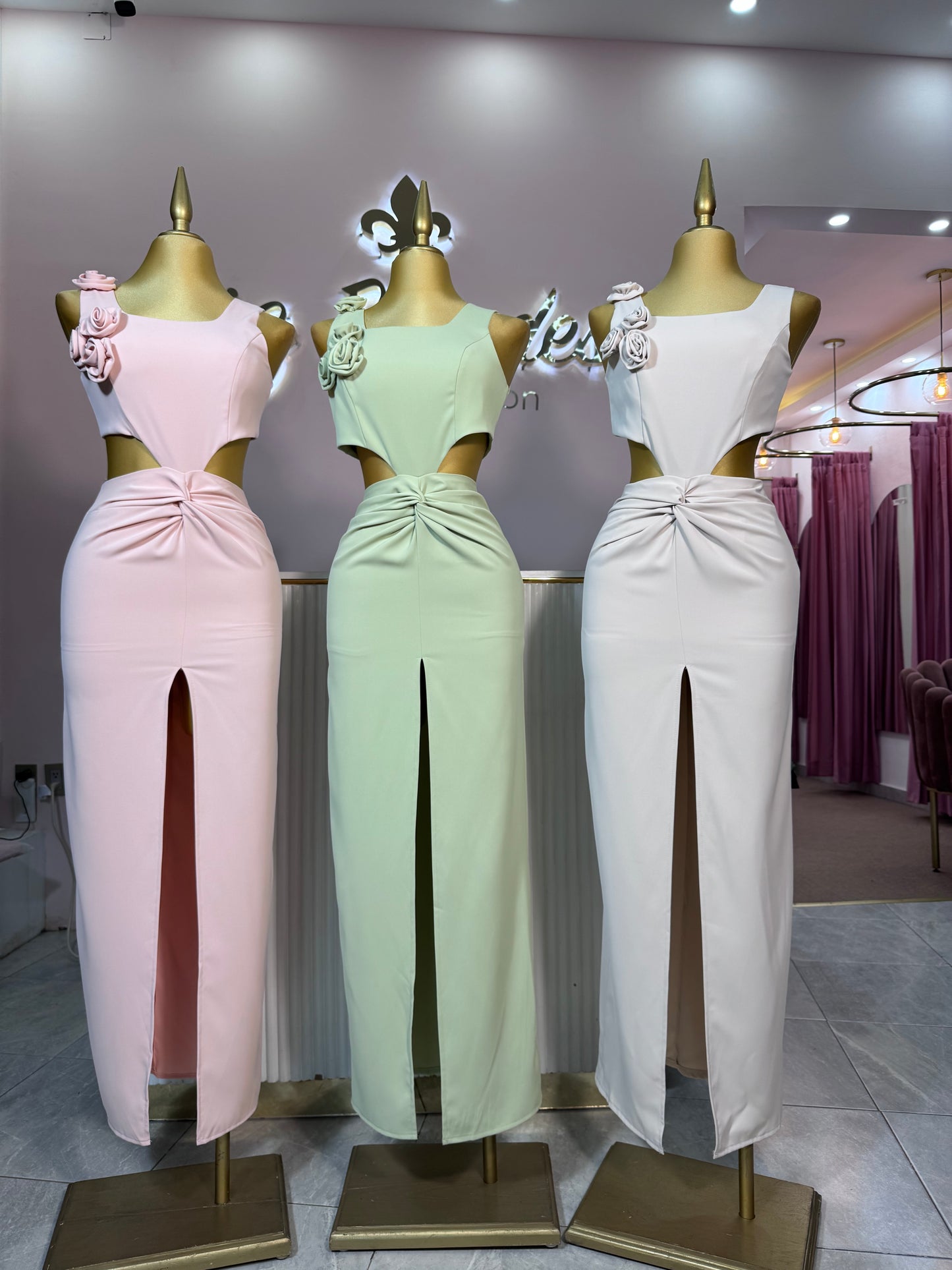 VESTIDO MAXI FLOR