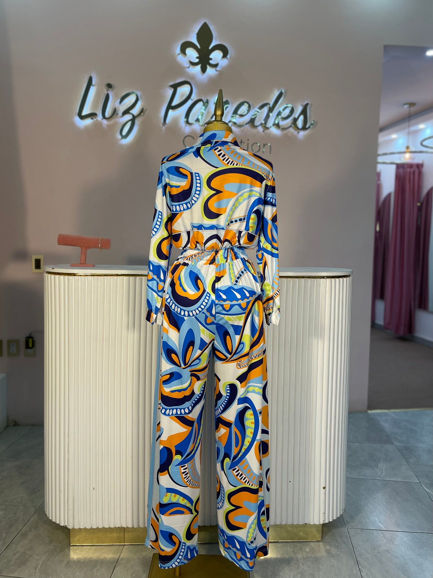 JUMPSUIT ESTAMPADO MANGA LARGA