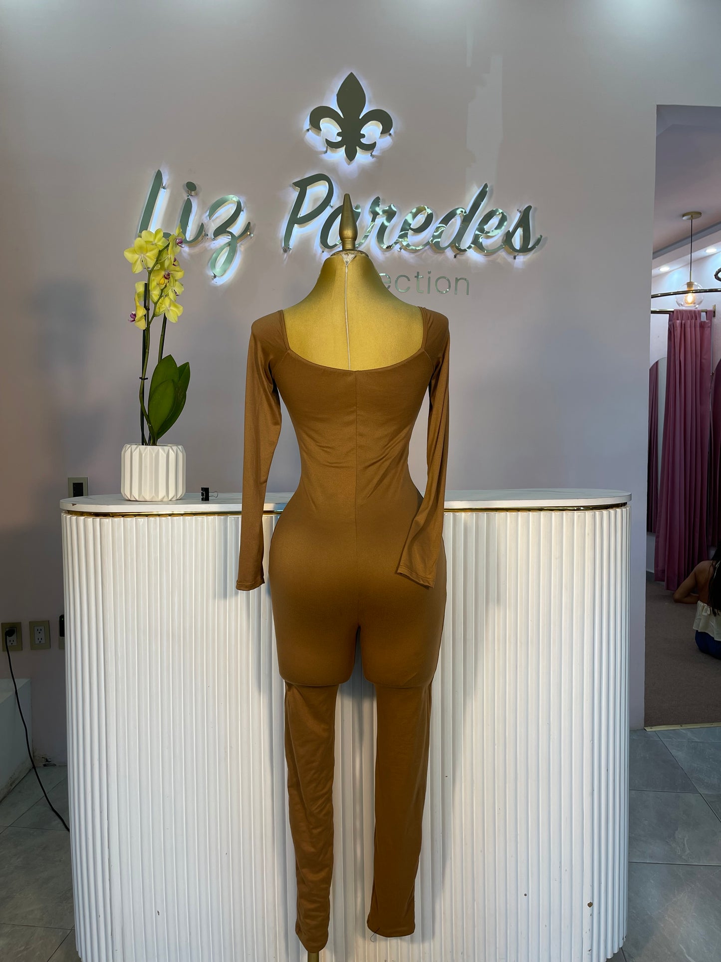 JUMPSUIT ALGODON OFF SHOULDER