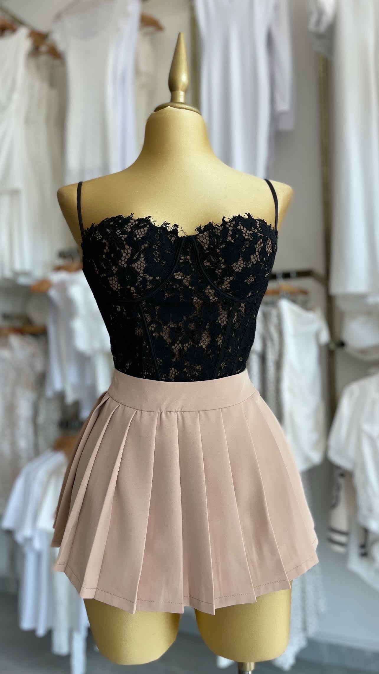 SHORT/FALDA MINI TABLONES
