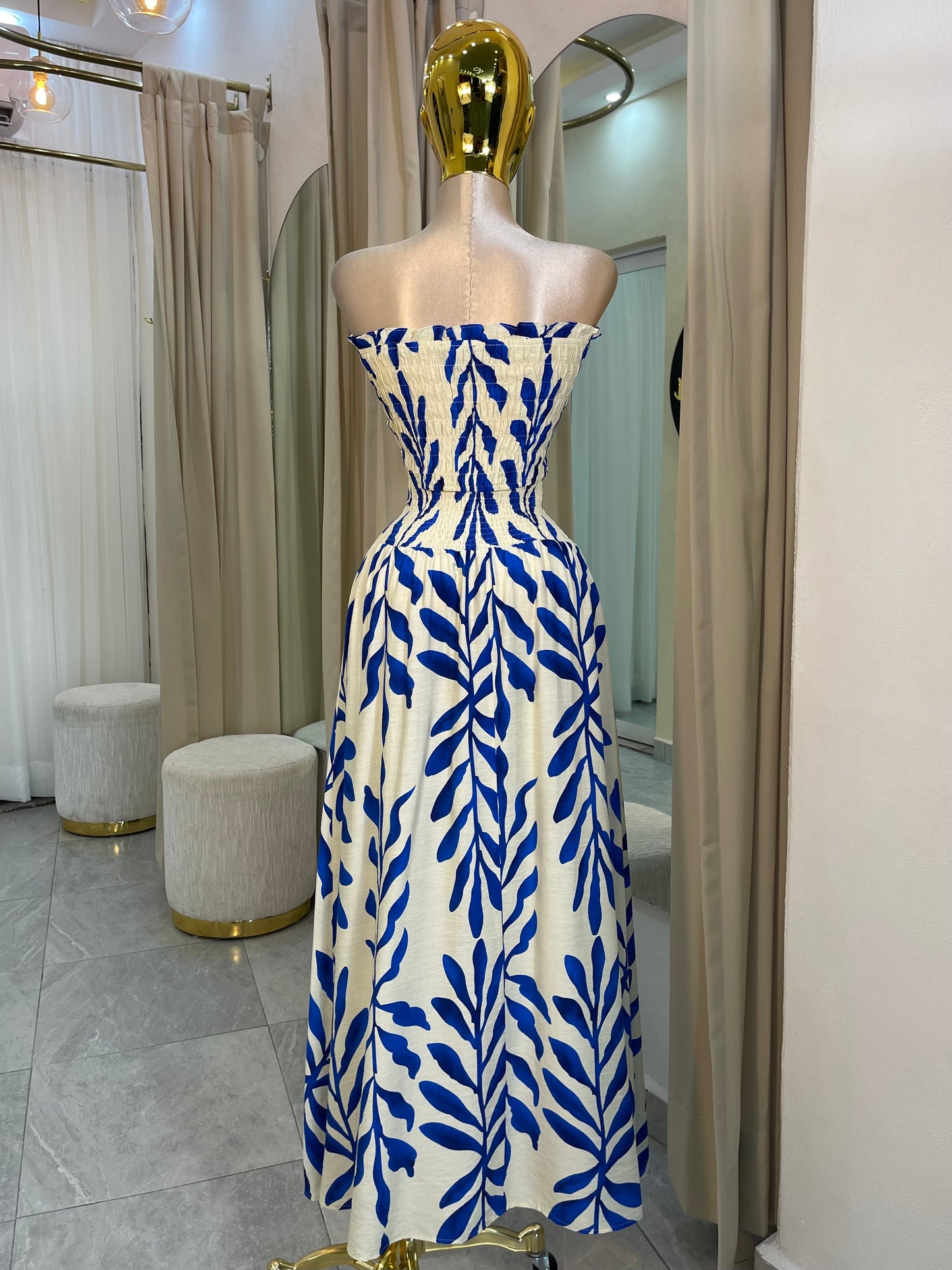 SET STRAPLESS TUBO IVORY