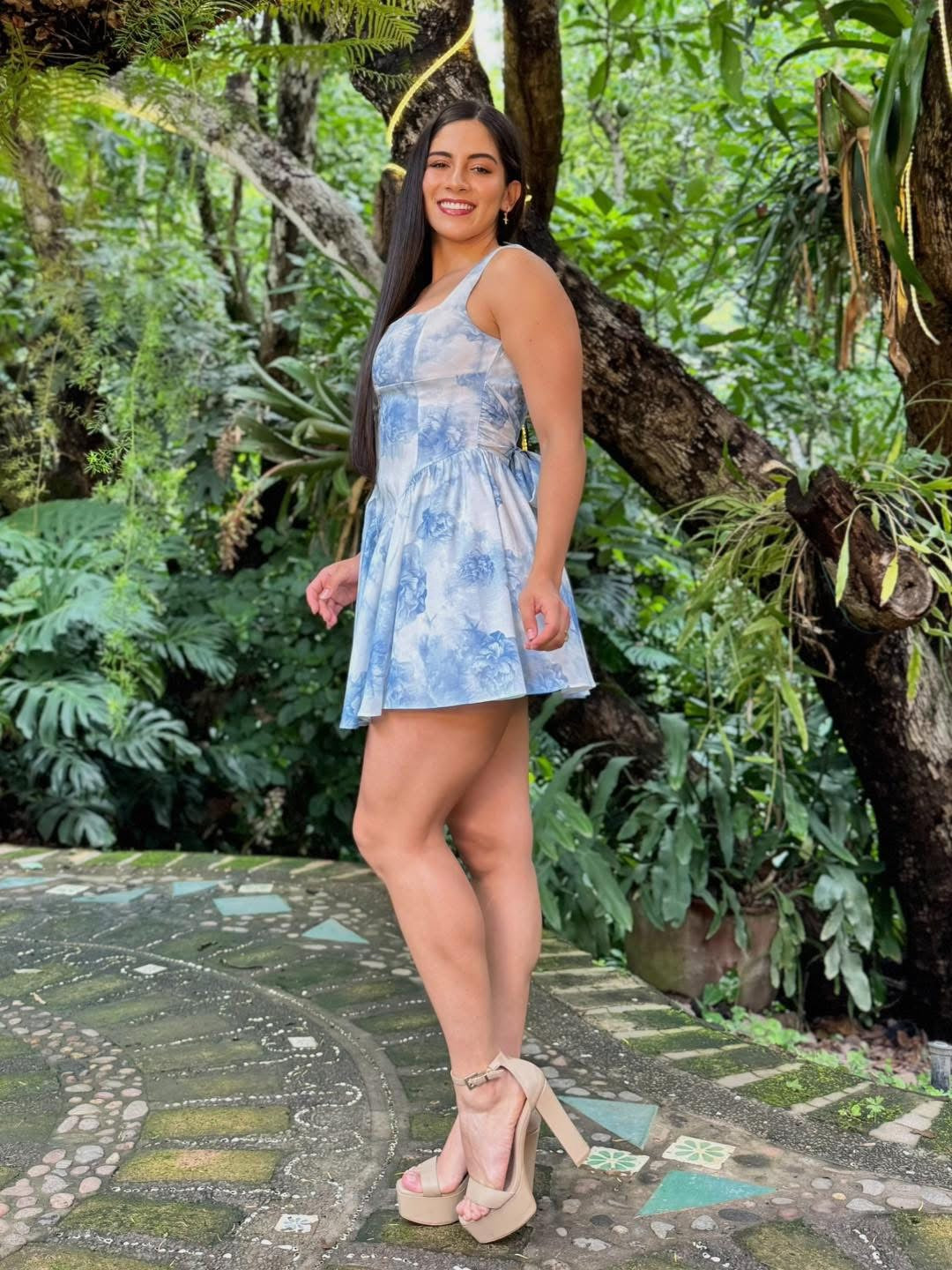 VESTIDO MINI CORSET ESC. ESPALDA