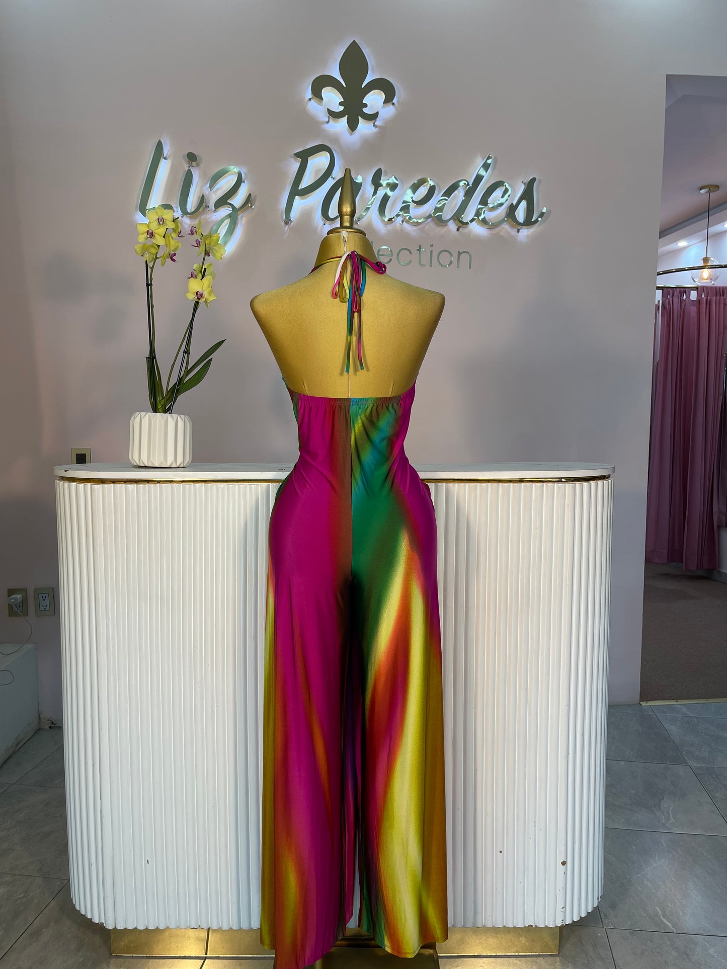 JUMPSUIT MULTICOLOR WIDE LEG