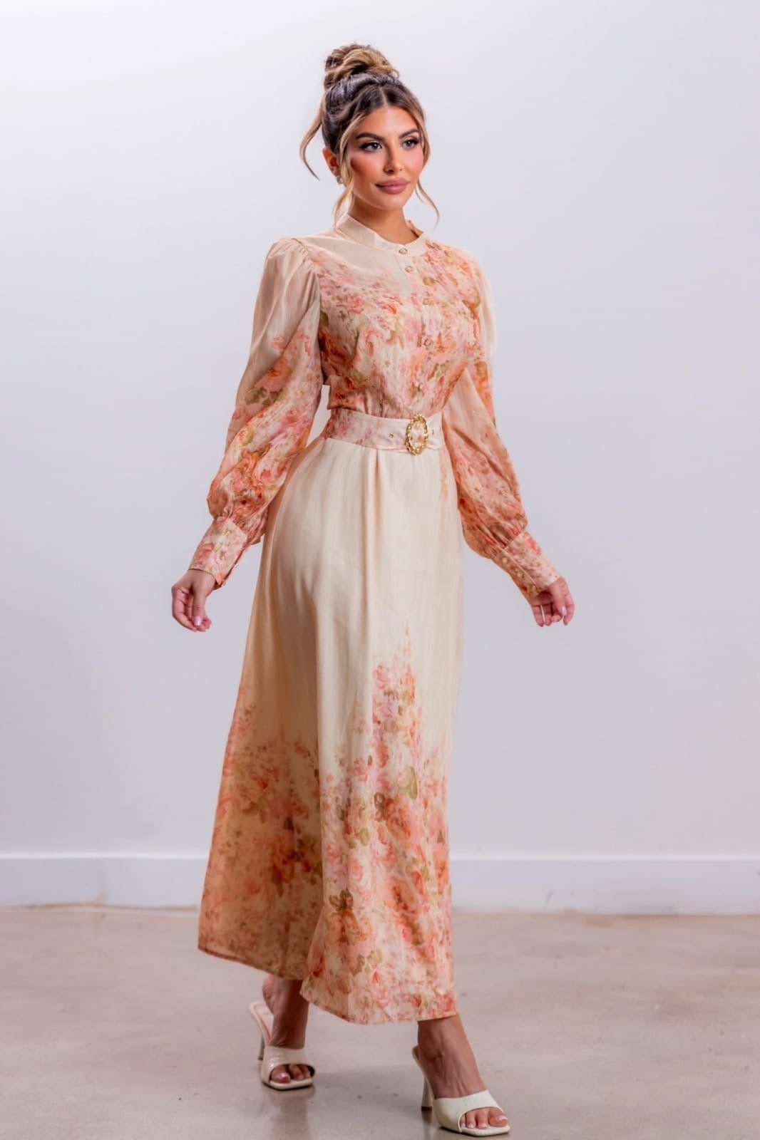 VESTIDO MAXI FLORAL