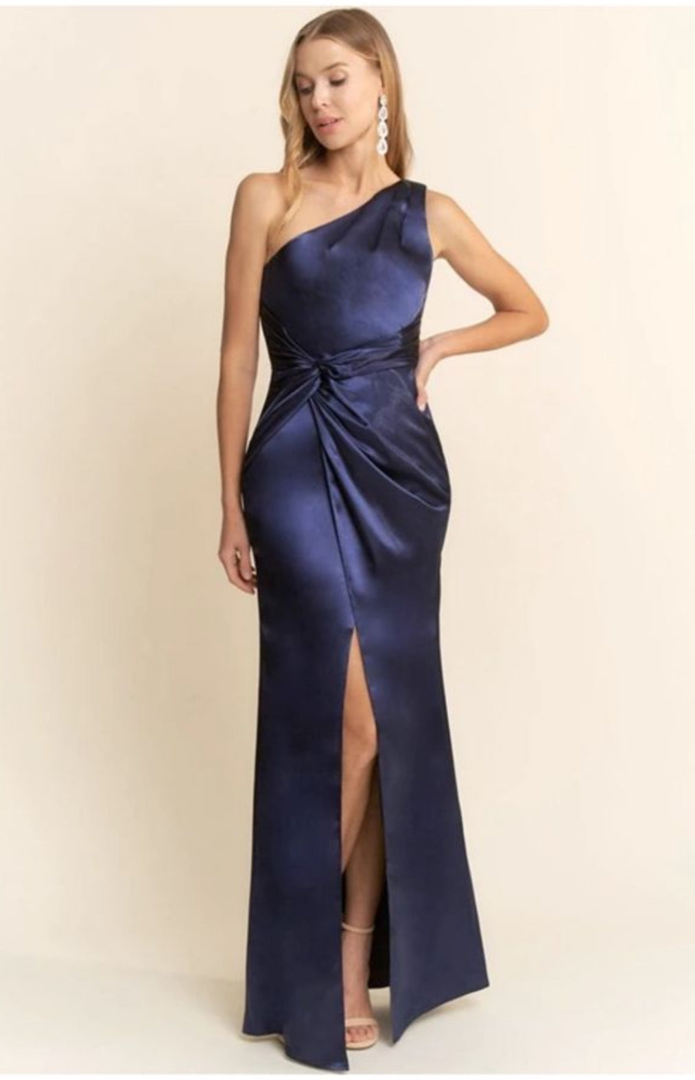 VESTIDO MAXI NAVY