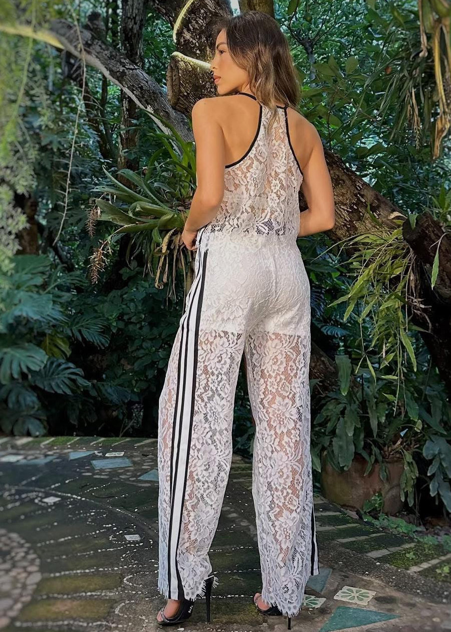 SET ENCAJE PANTALON