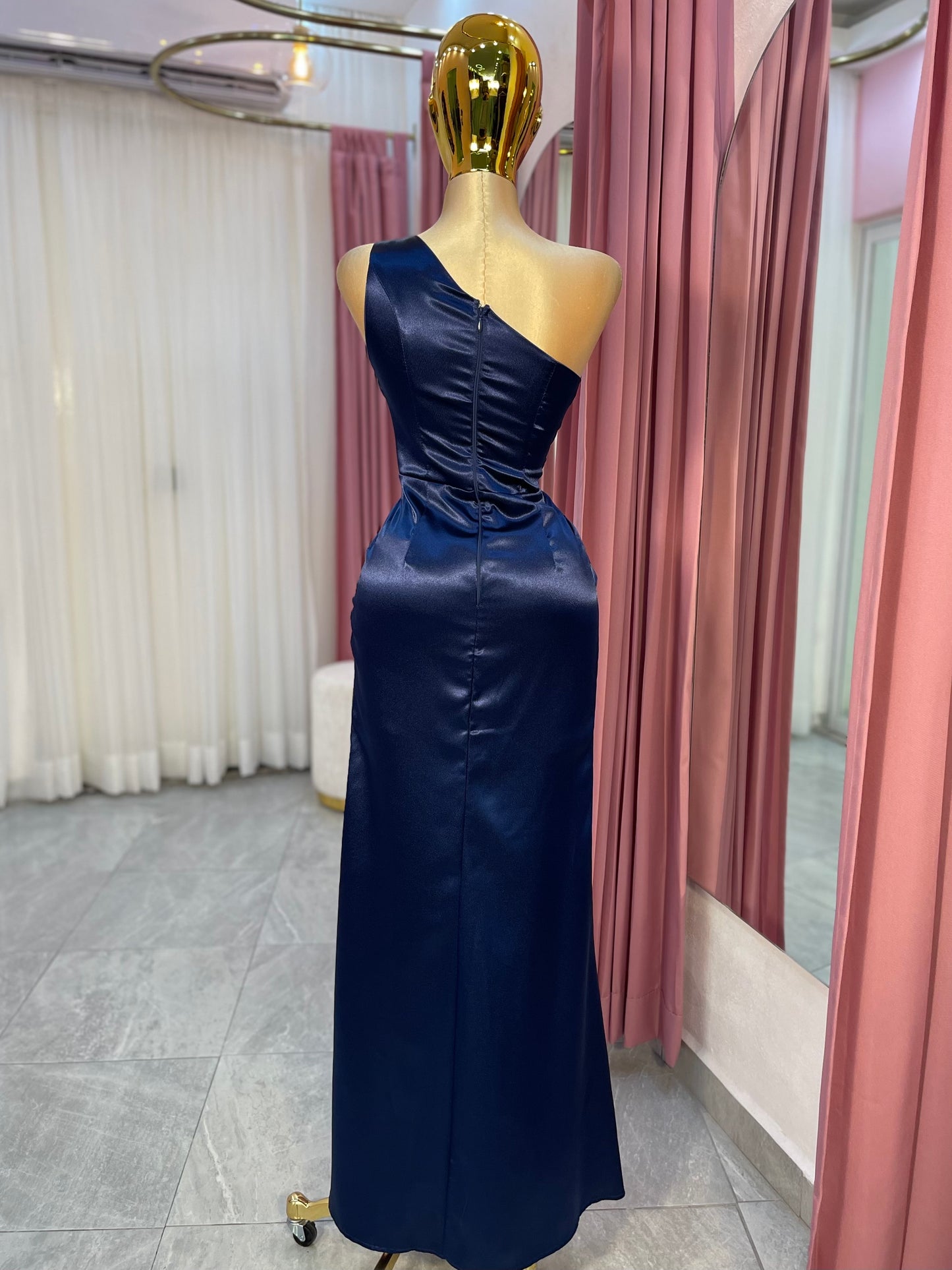 VESTIDO MAXI NAVY