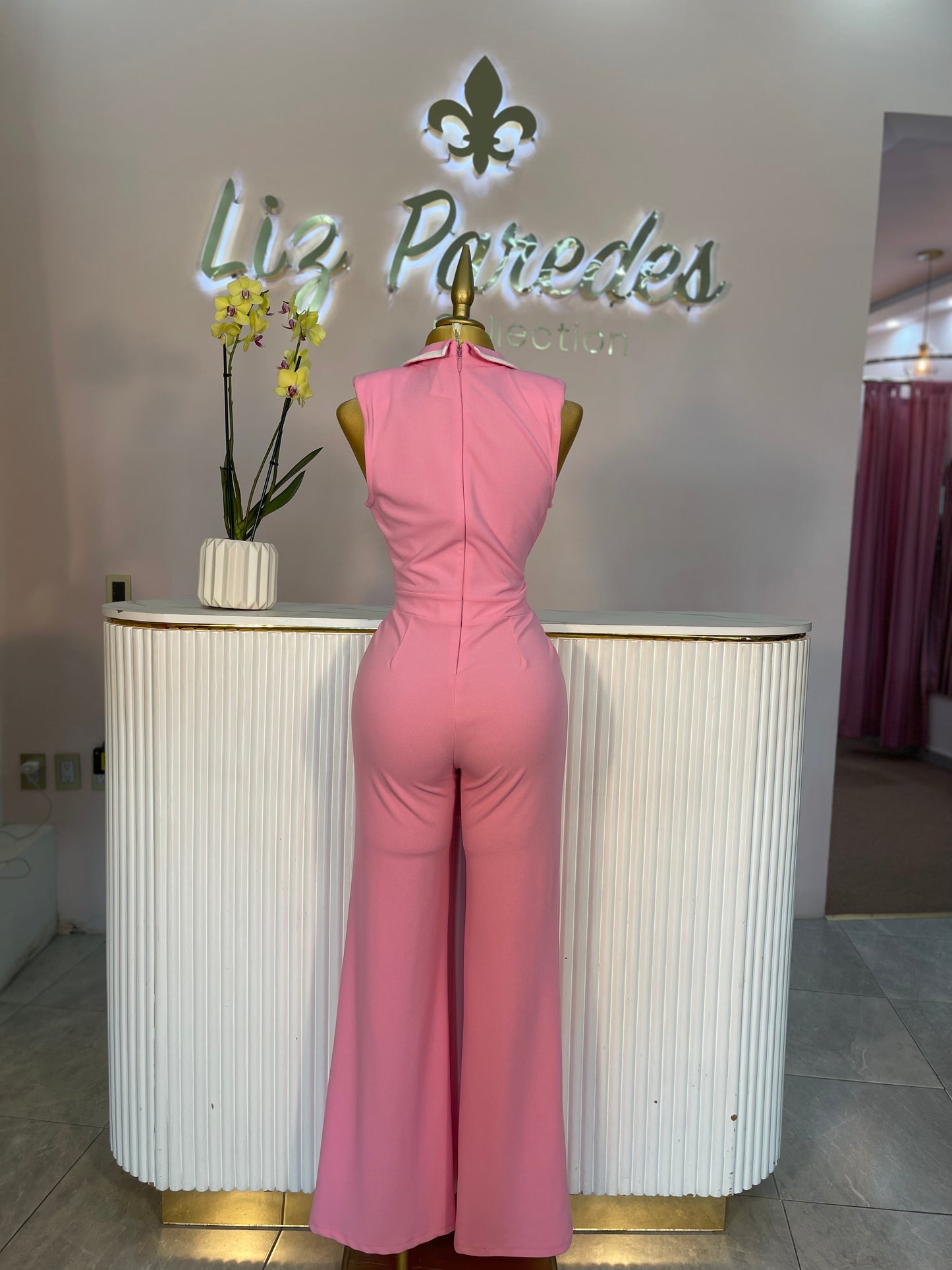 JUMPSUIT RECTO/SIN MANGAS