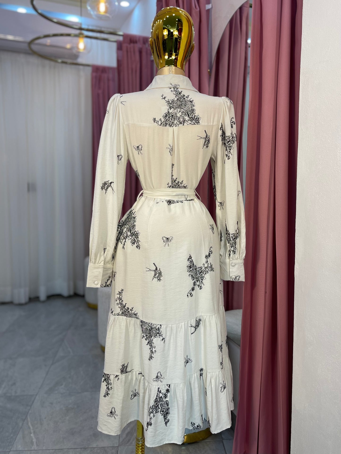 VESTIDO WITHE MULTI