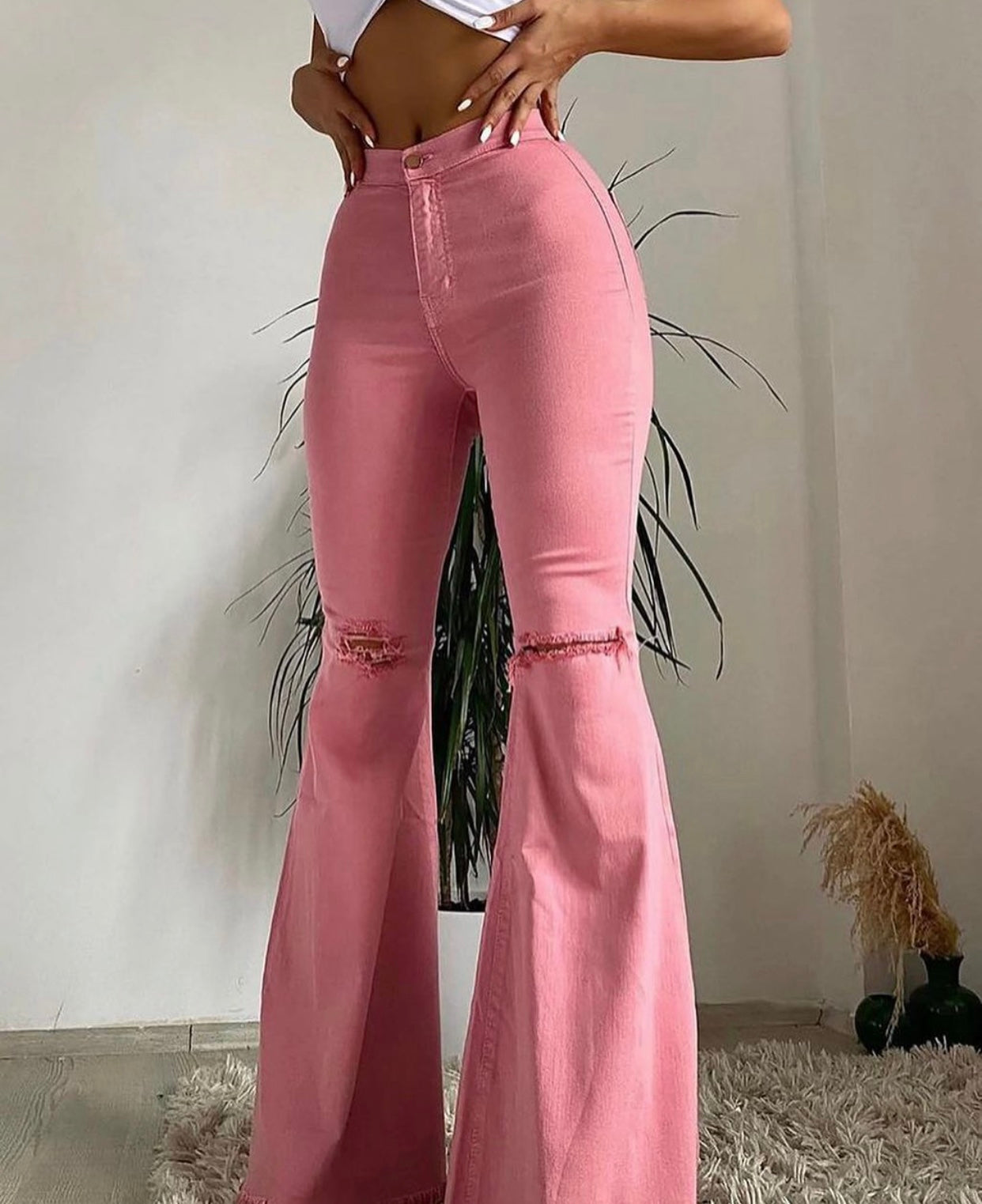 PANTALON VIBRANT CAMPANA ROSA