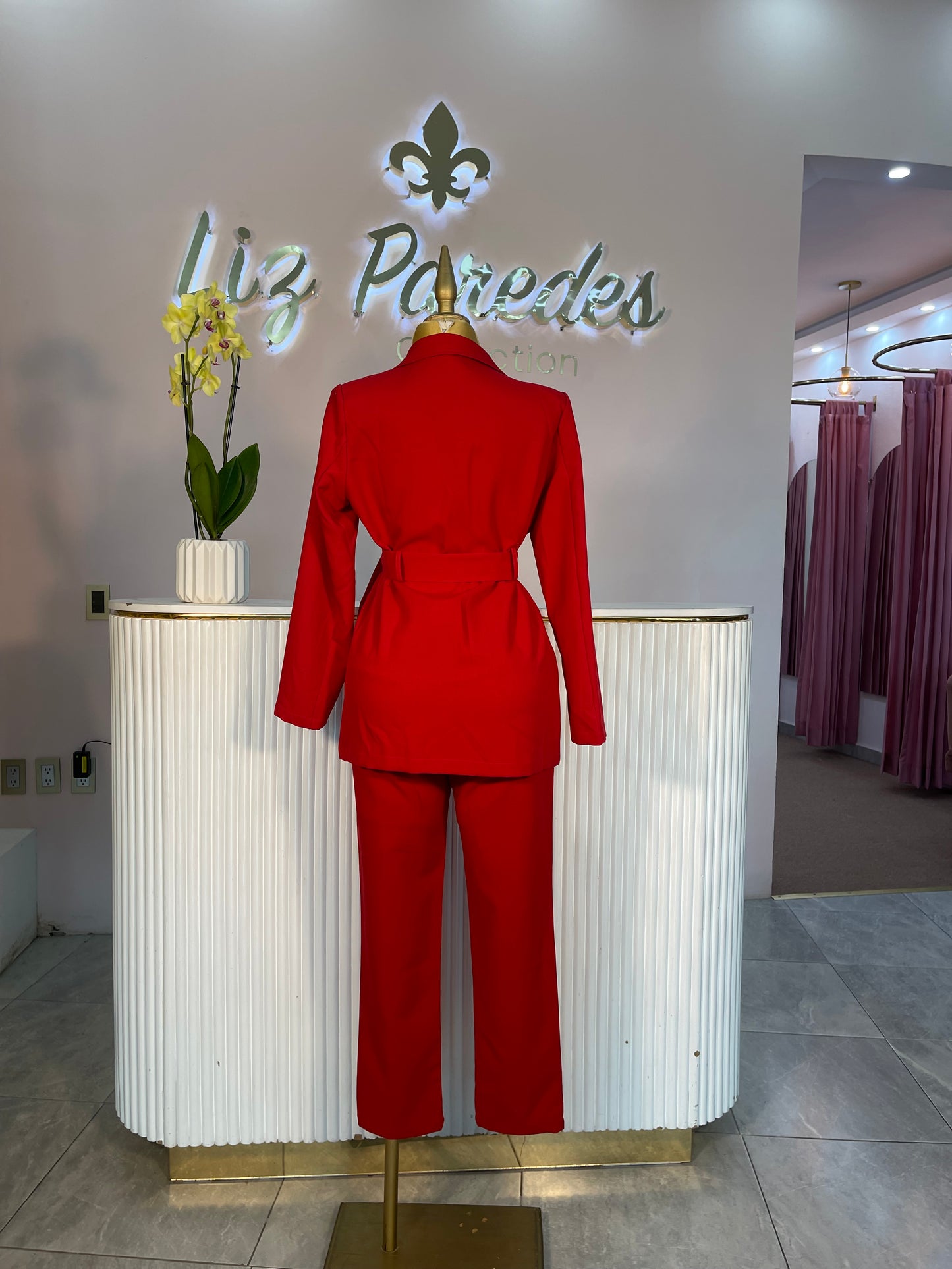 SET BLAZER MANGA LARGA