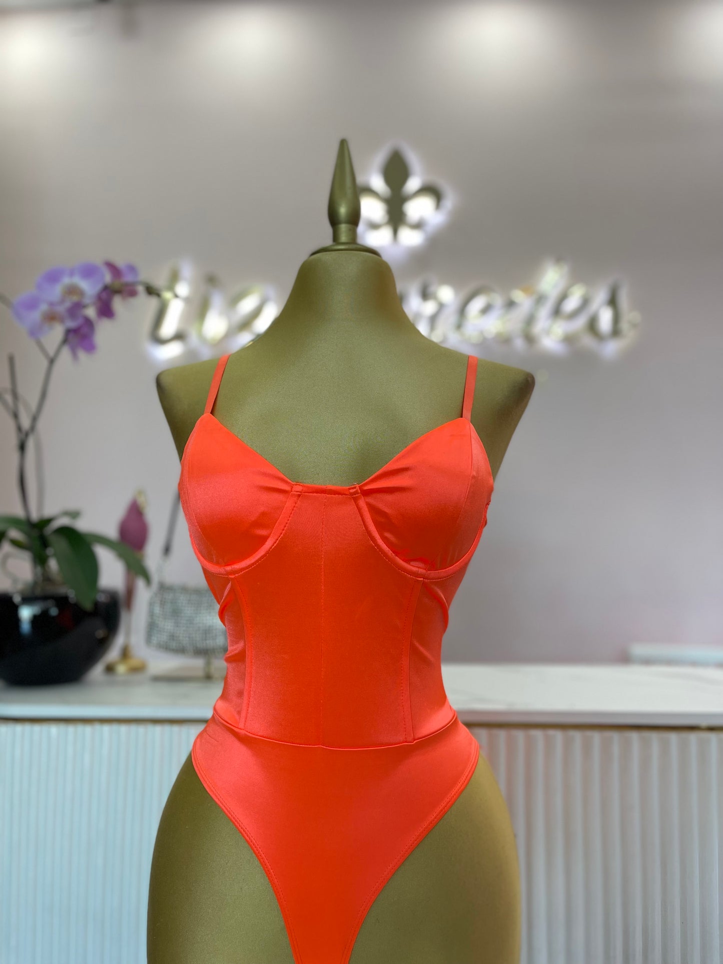 BODY NARANJA NEON