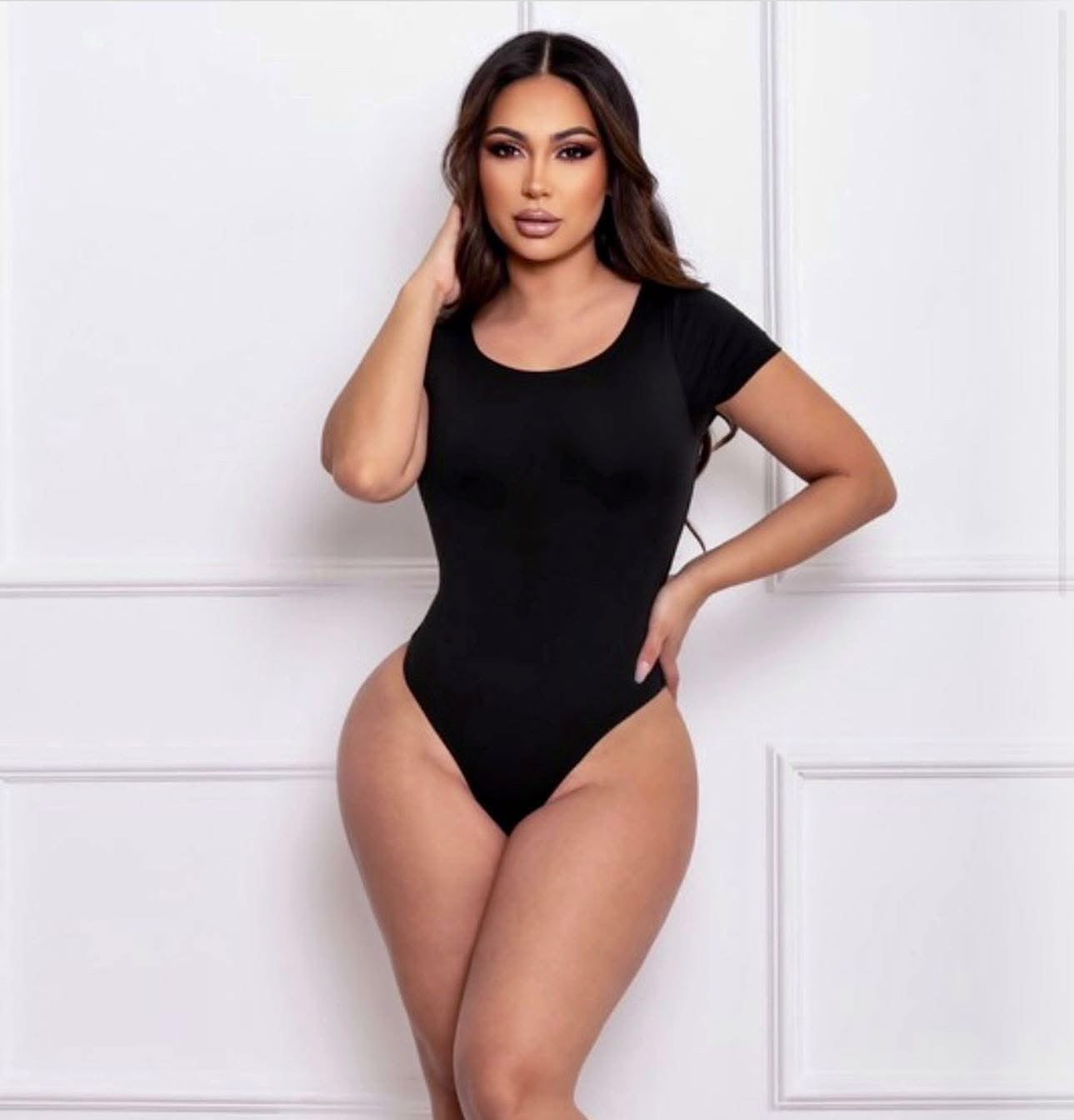 BODYSUIT MANGA CORTA LICRA