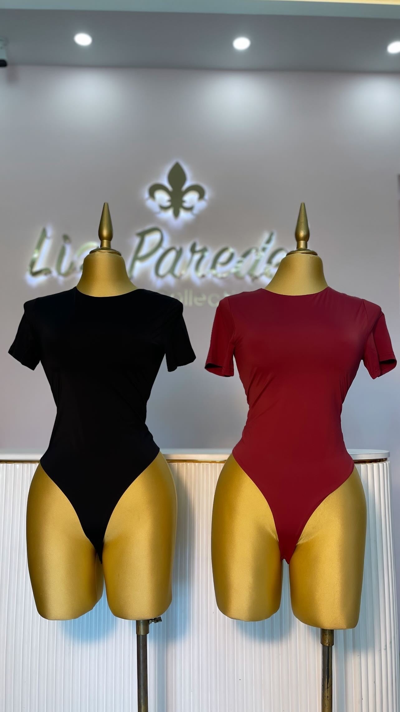 BODYSUIT MANGA CORTA LICRA