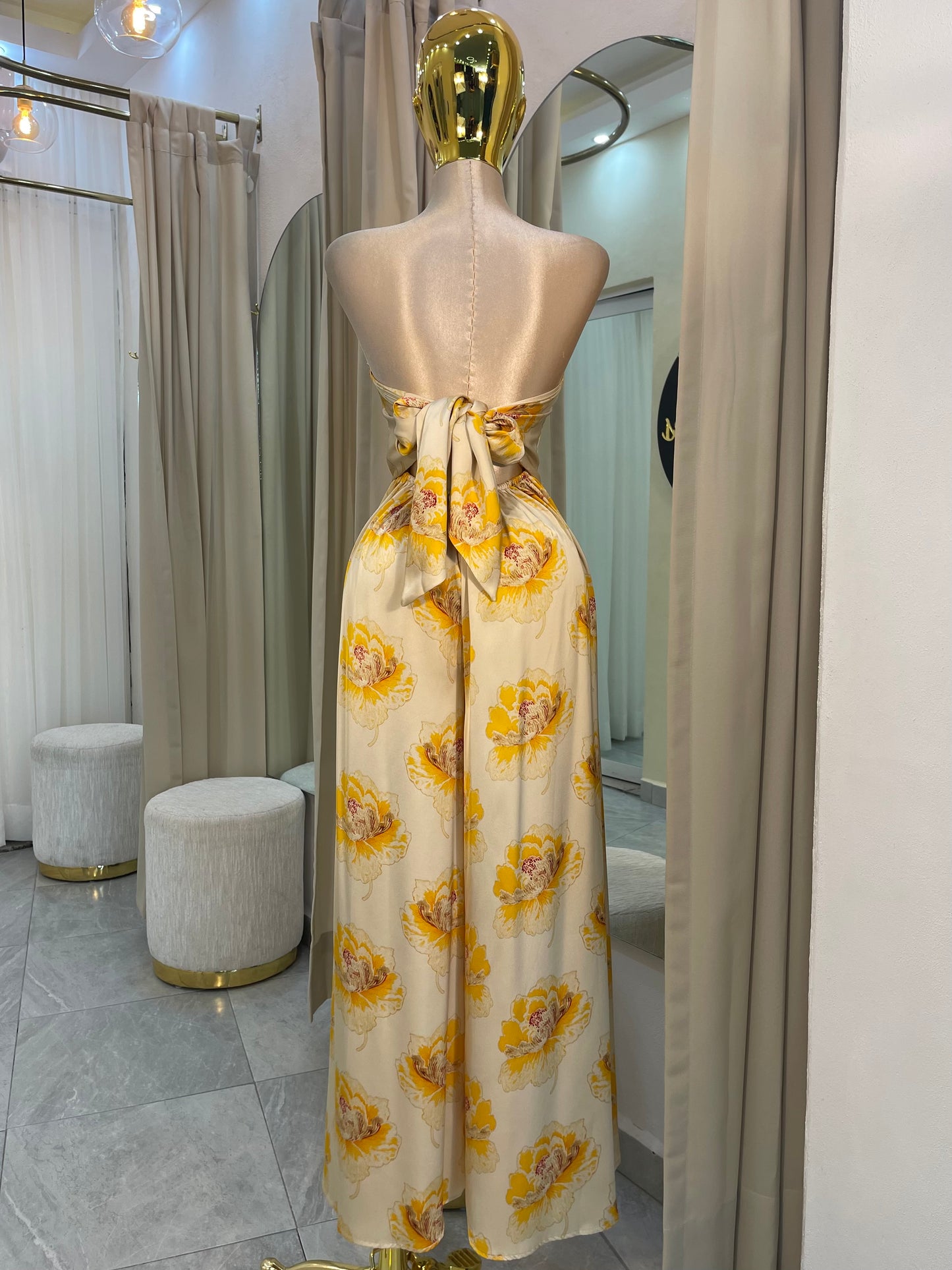 JUMPSUIT STRAPLESS HJ AMARILLO