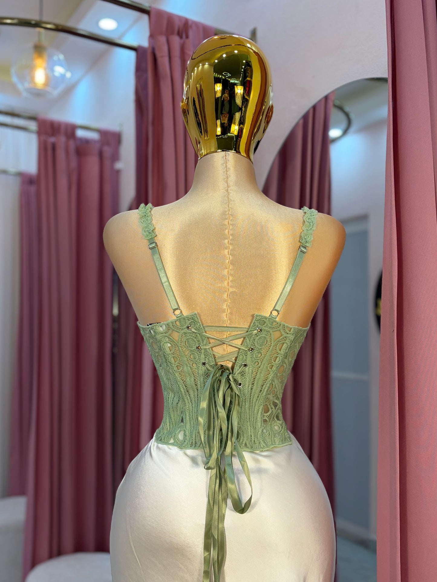 TOP BORDADO GREEN