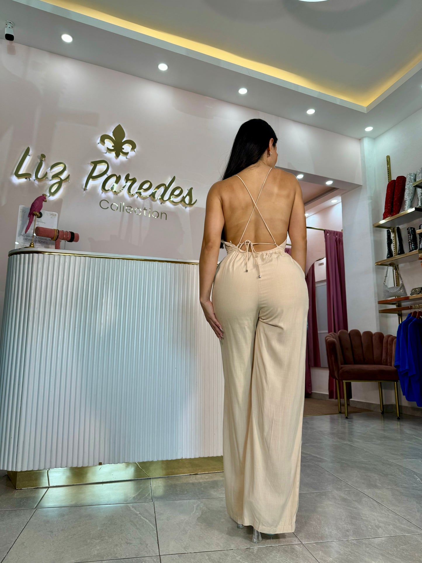 JUMPSUIT ESC. ESPALDA