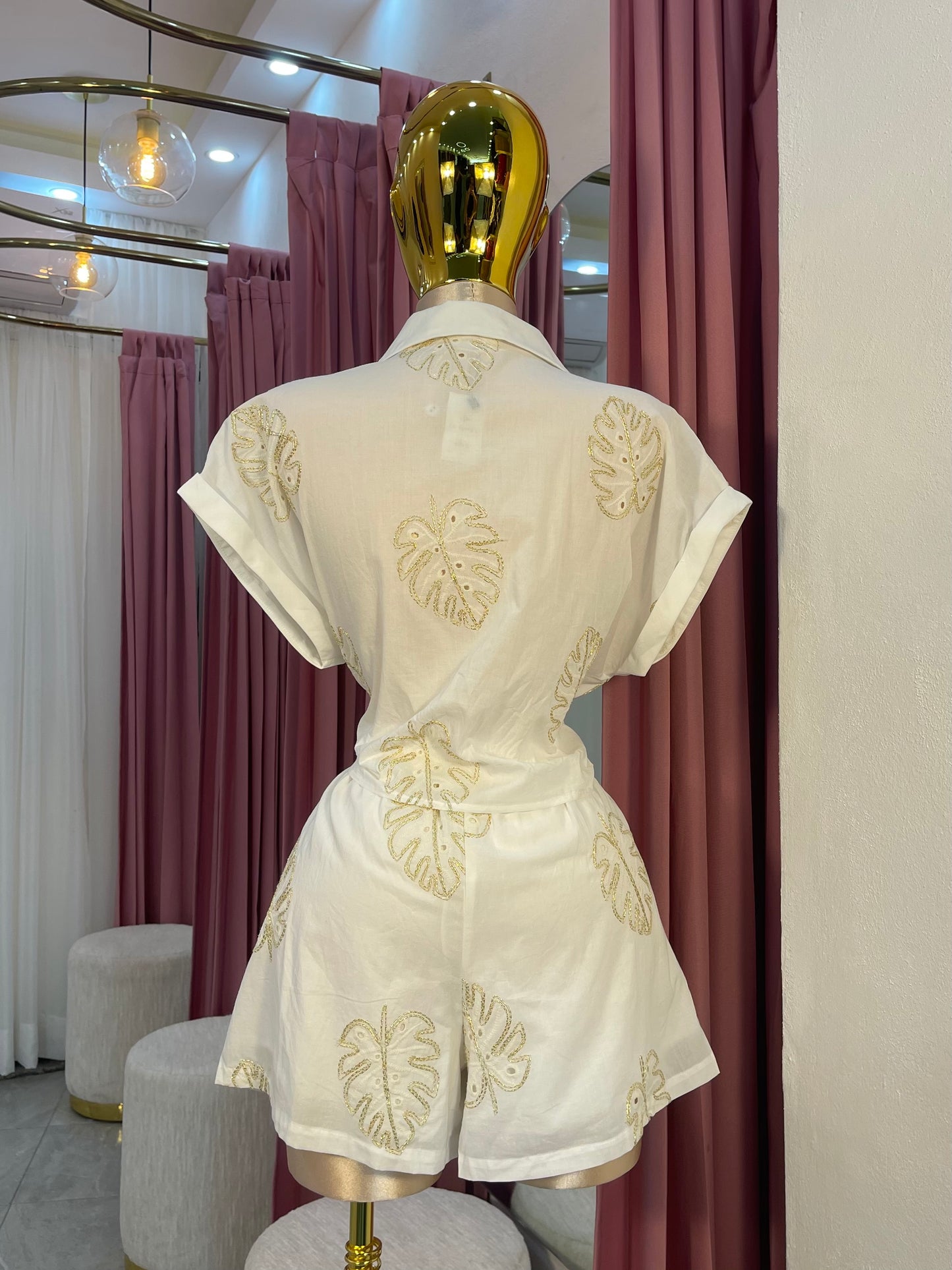 SET SHORT BLANCO