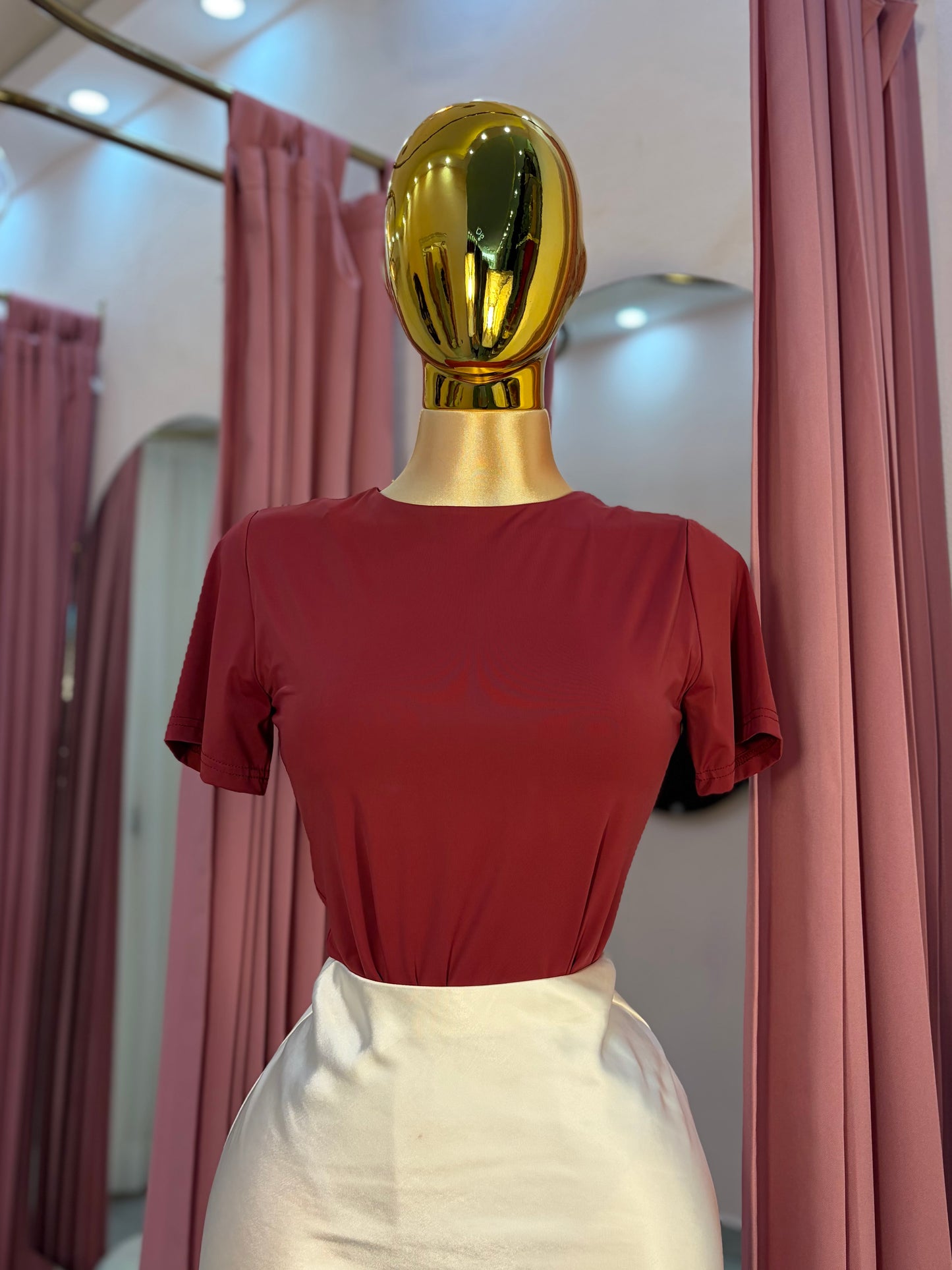 BODYSUIT MANGA CORTA LICRA