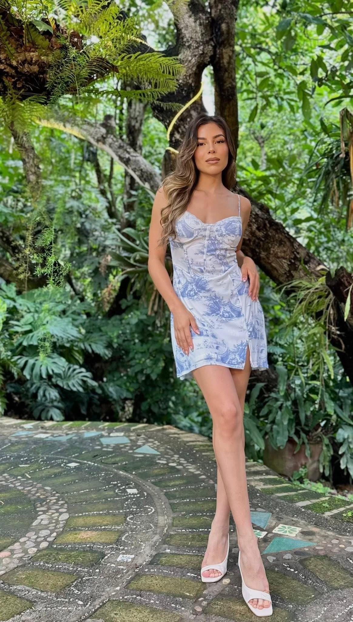 VESTIDO MINI COPAS