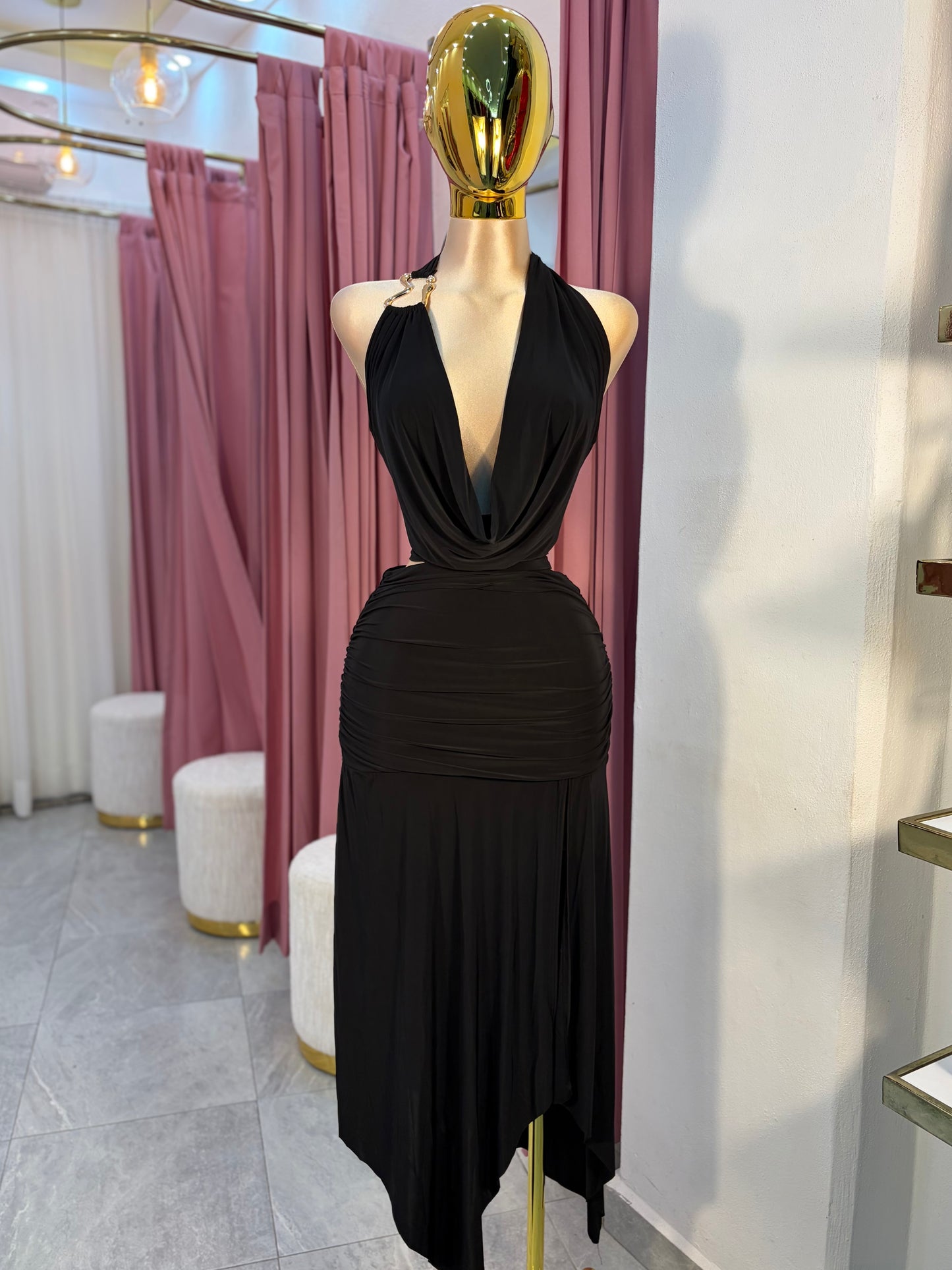 SET NEGRO HEBILLA