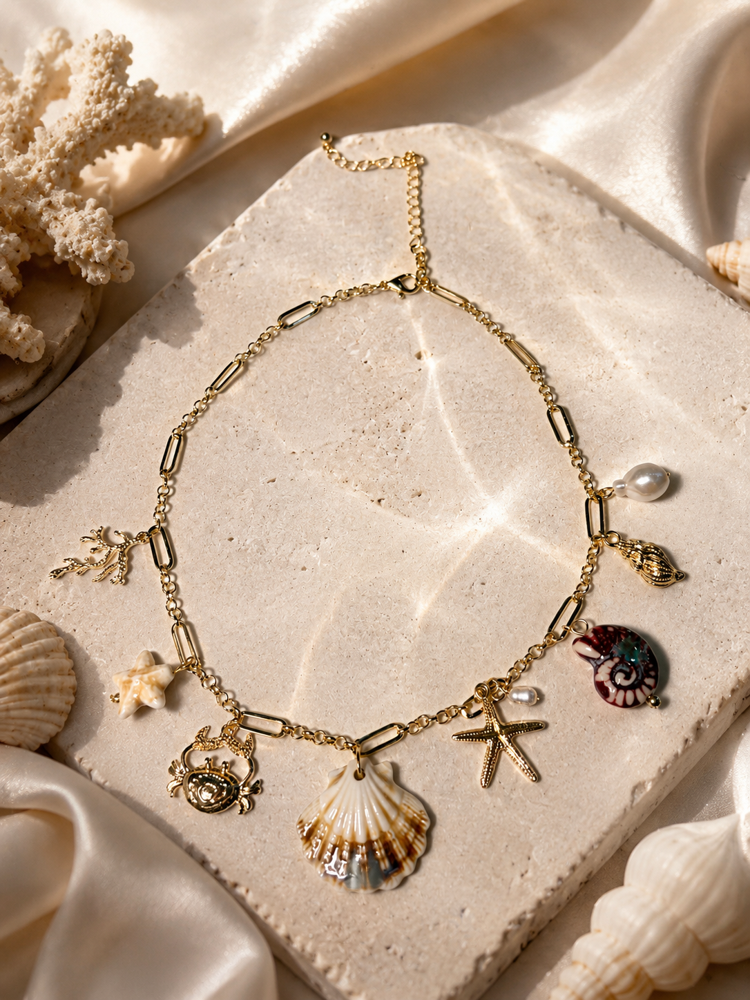 COLLAR DORADO MAR
