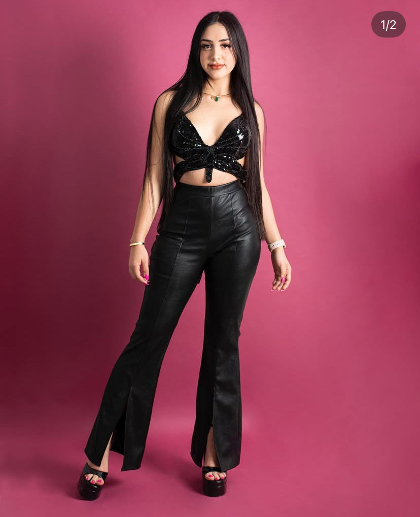 PANTALON VINIPIEL ABERTURA