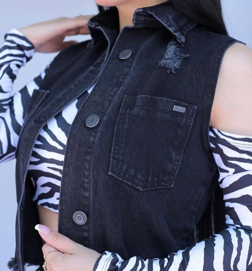 CHALECO DENIM