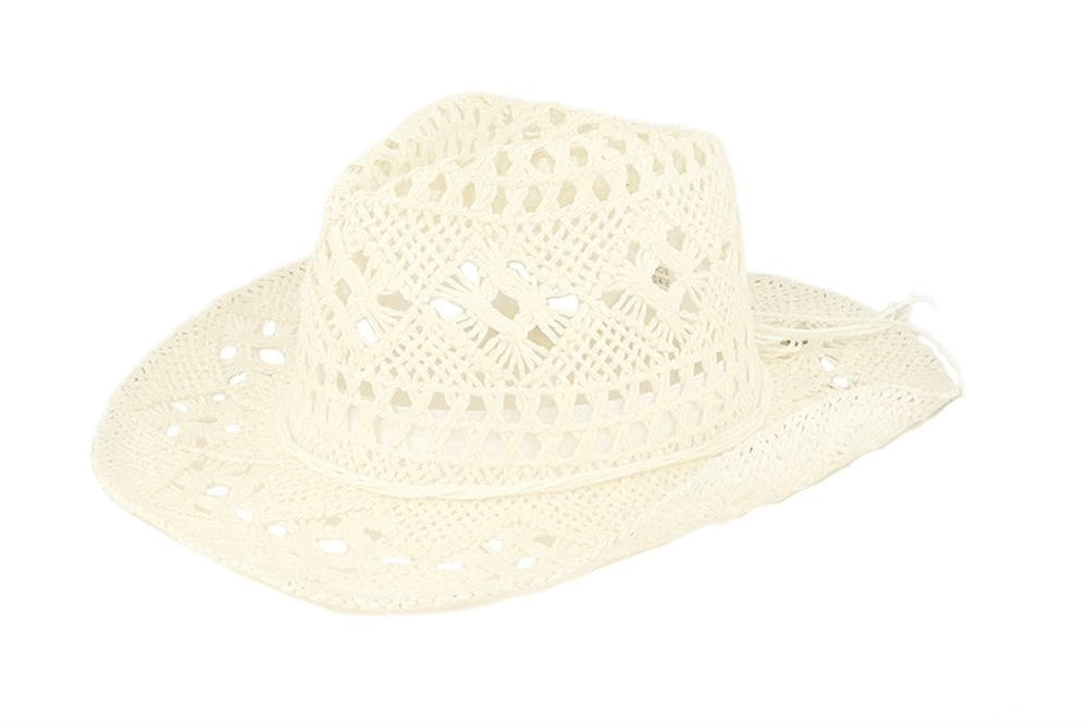 SOMBRERO DE SOL VAQUERO TRENZADO DE PAJA