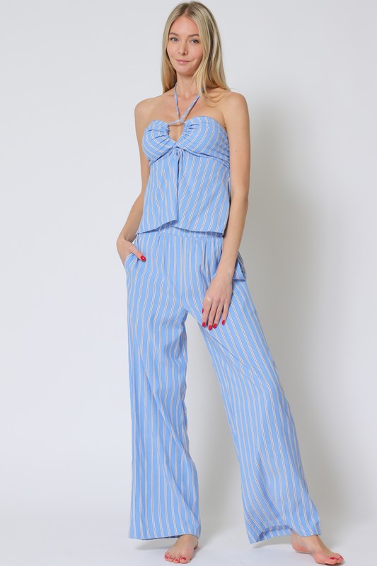 SET TOP/PANTALON RAYAS