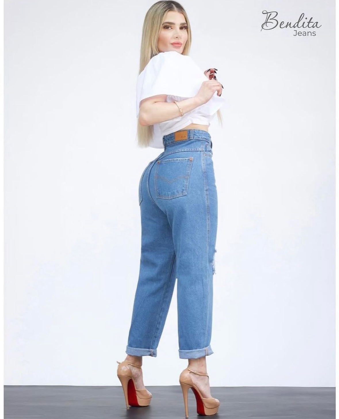 PANTALON MOM BENDITA