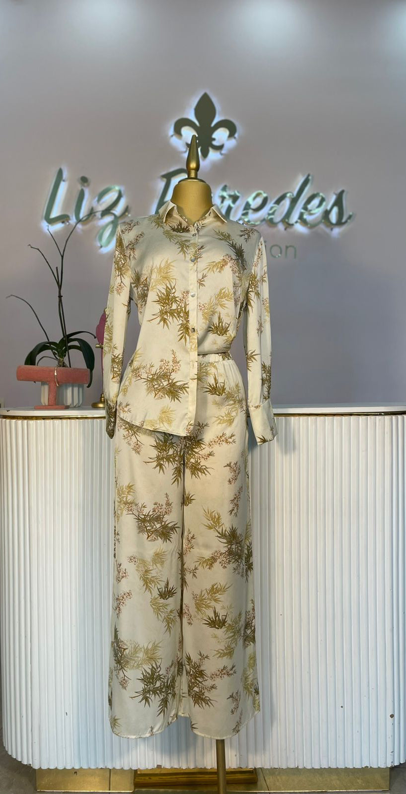 SET CAMISA BCO/CAQUI