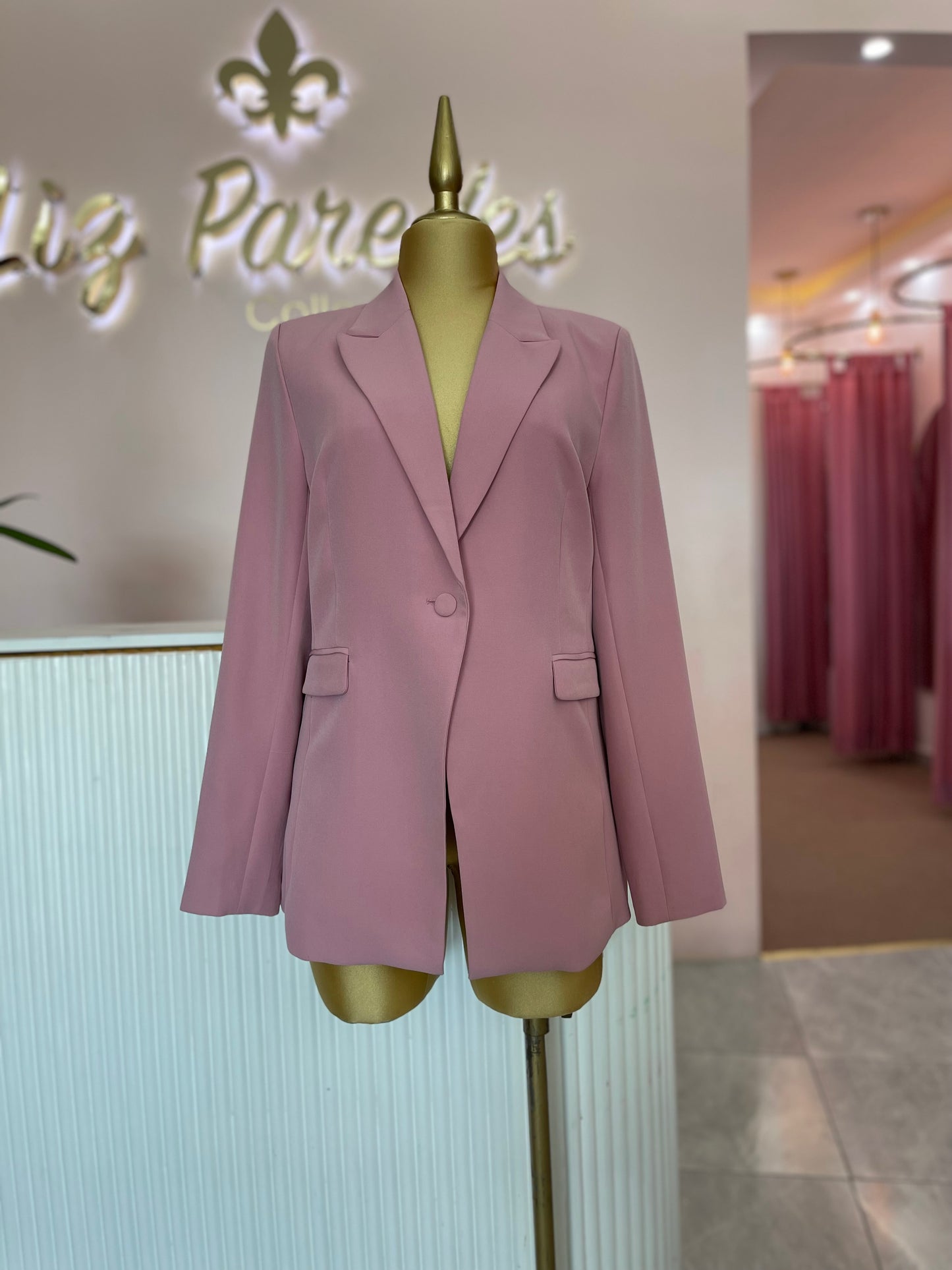 BLAZER ROSA PALO