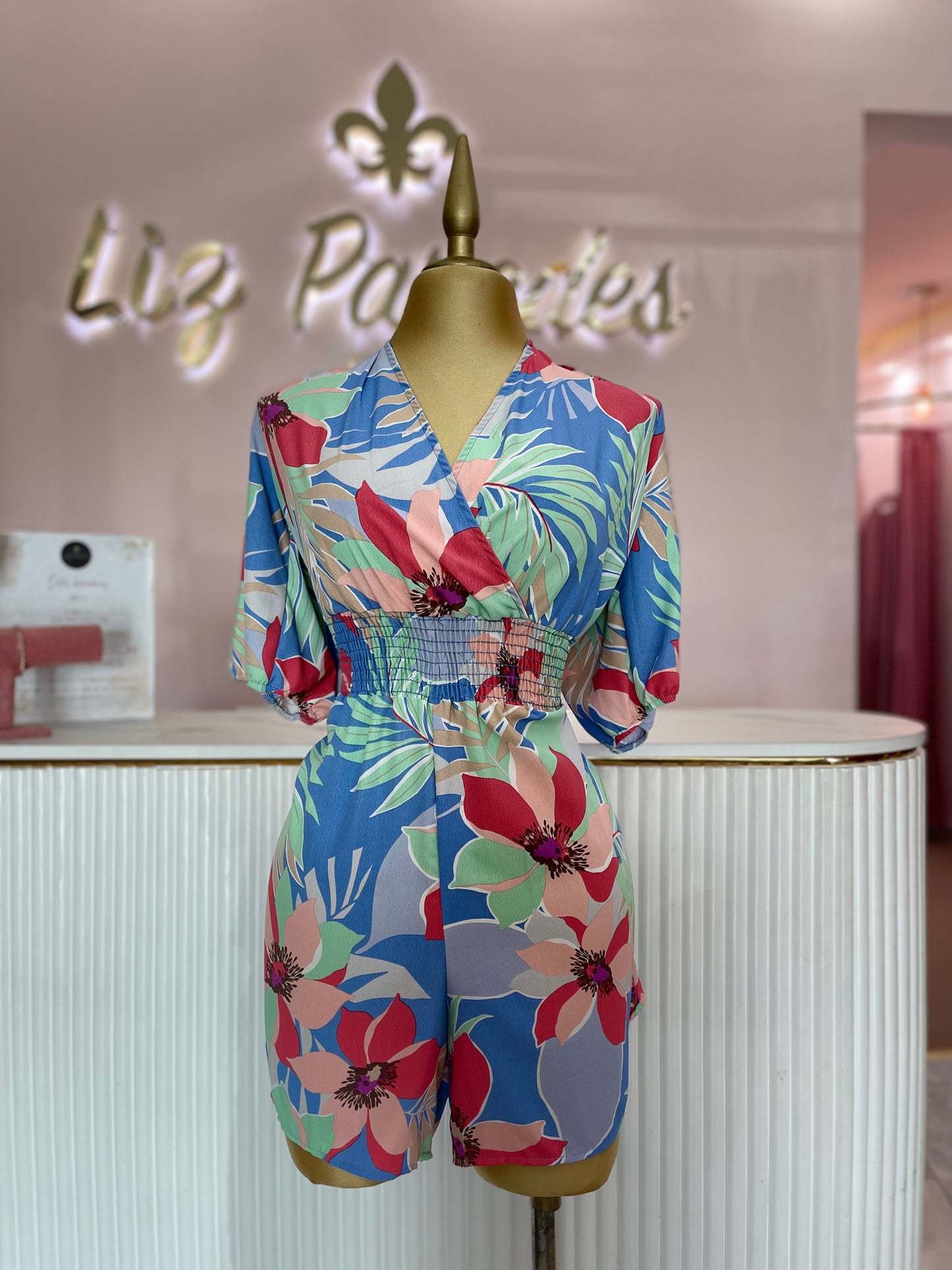 ROMPER ESTAMPADO FLOR XL