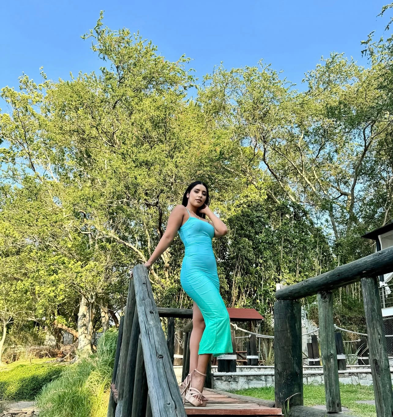 VESTIDO MESH DEGRADADO