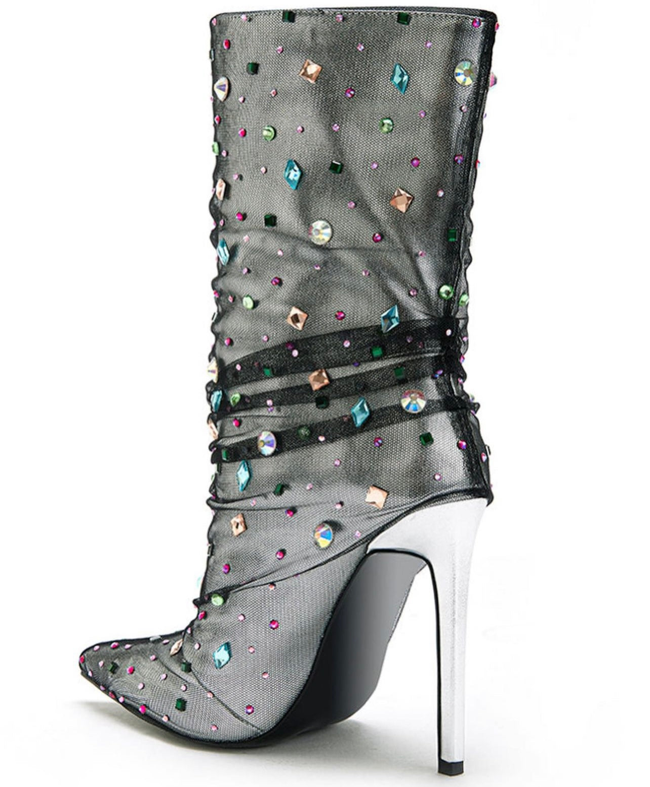 BOTIN CRISTALES NEGRAS