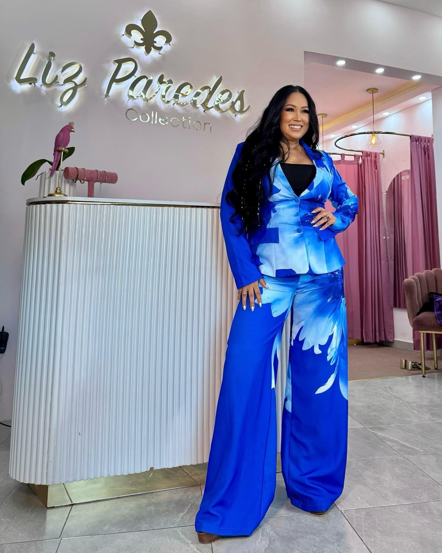 SET SASTRE ESTAMPADO FLOR