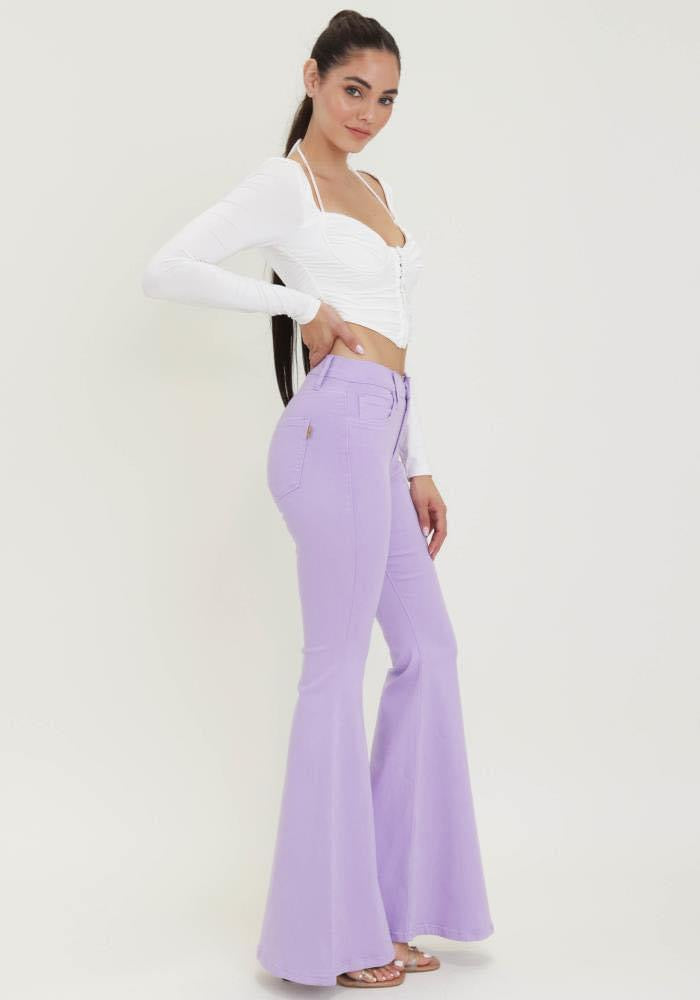PANTALON VIBRANT LILA