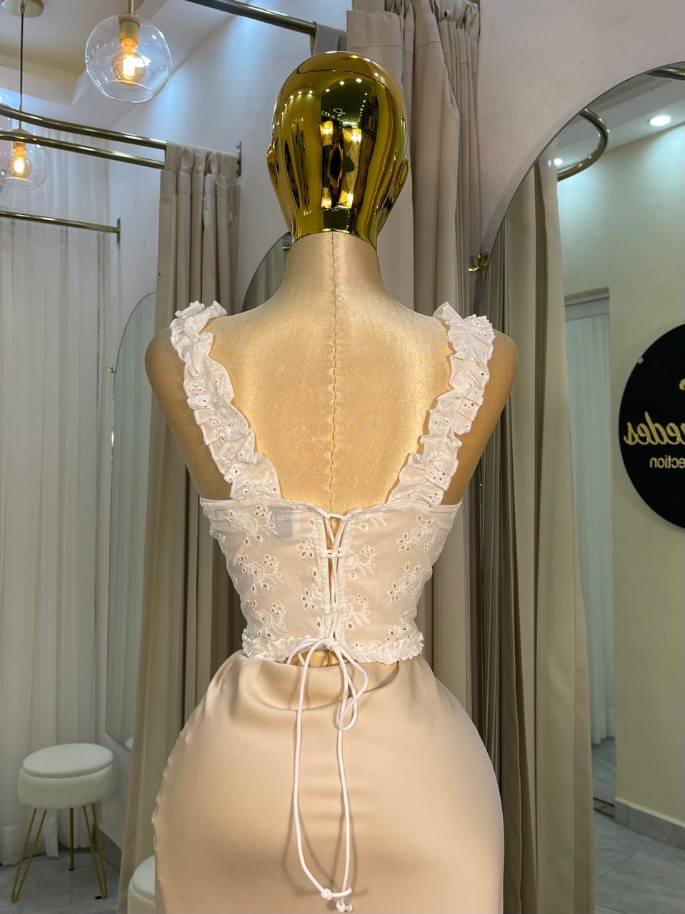CORSET BCO. COPAS LAZO