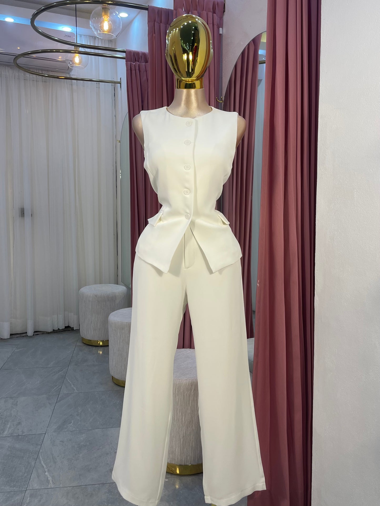 SET CHALECO/PANTALON