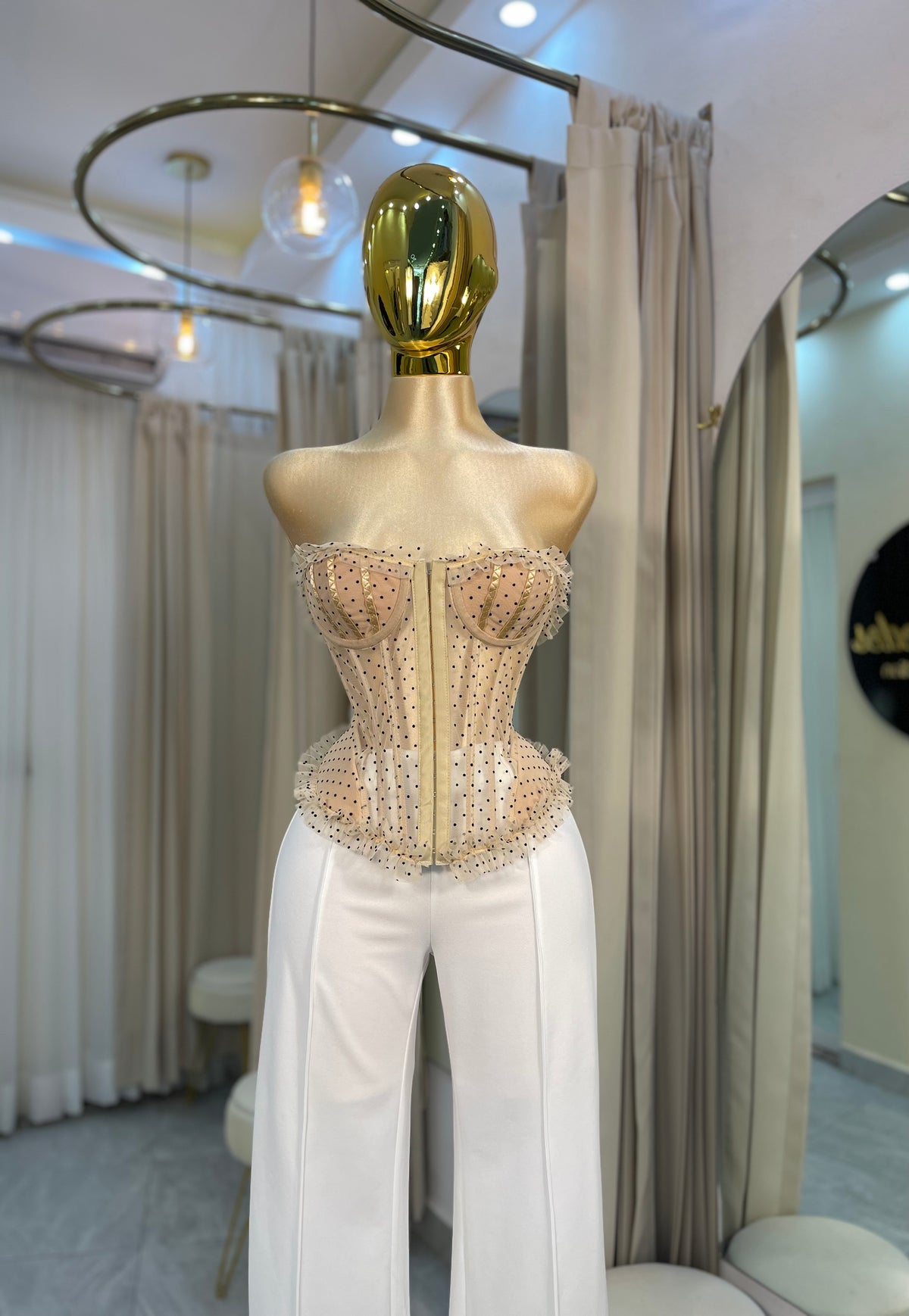 CORSET POLKA DOTS