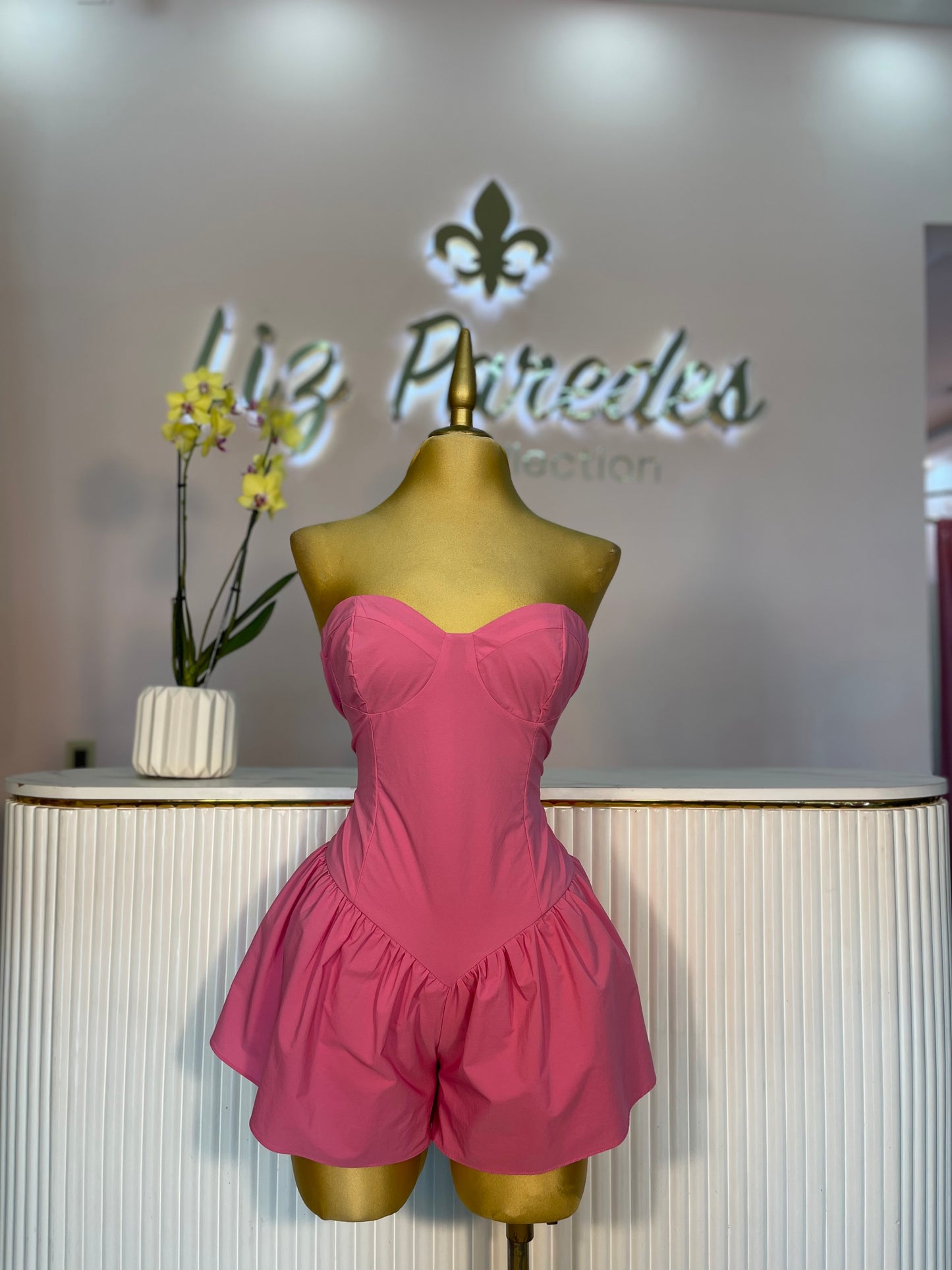 ROMPER CORSET STRAPLESS