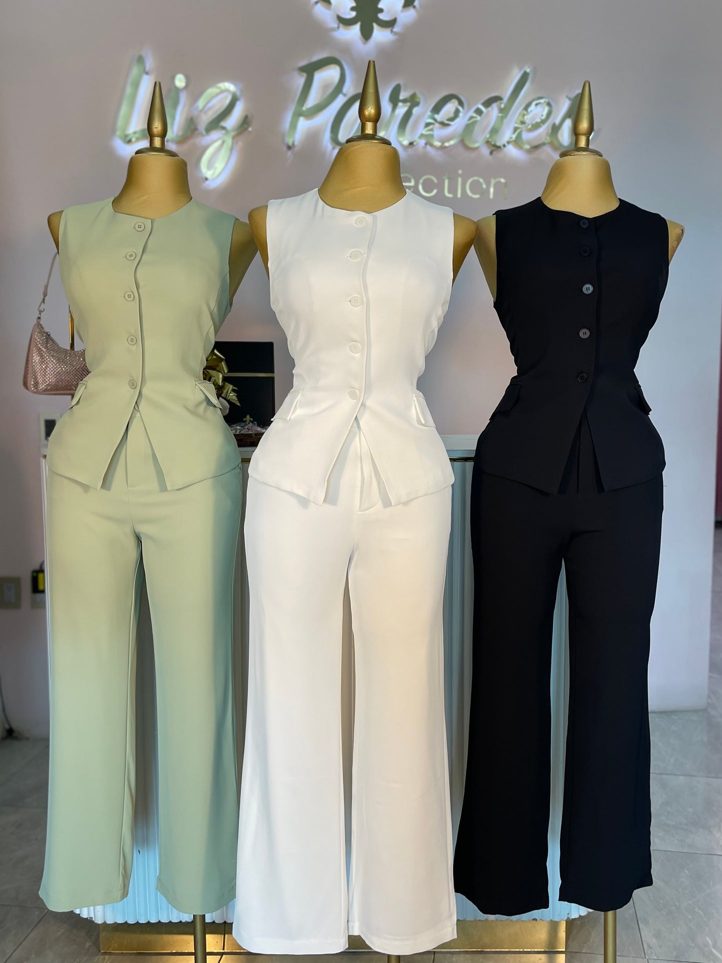 SET CHALECO/PANTALON