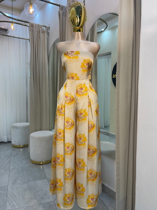 JUMPSUIT STRAPLESS HJ AMARILLO