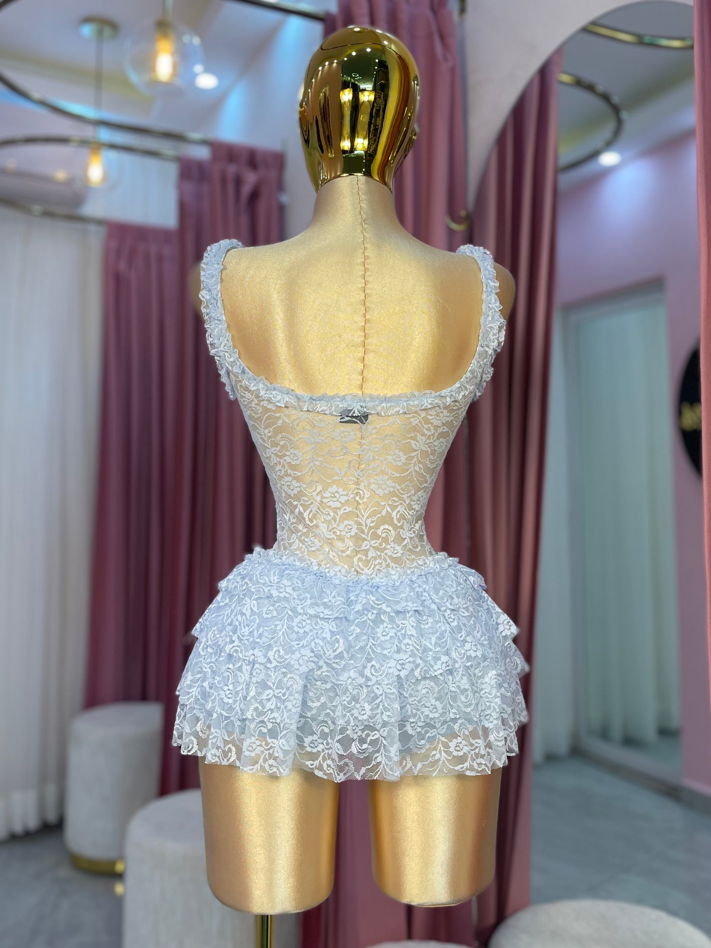 JUMPER ENCAJE MINI VOLANTES