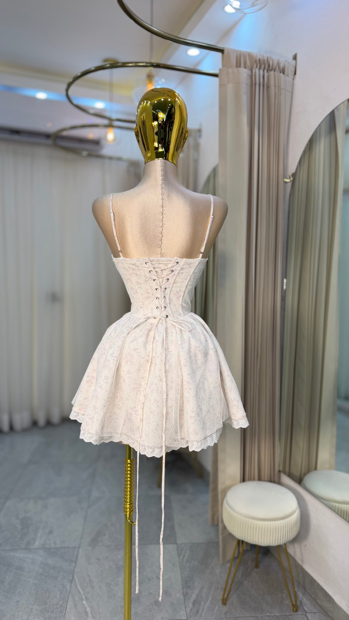 VESTIDO MINI CORSET