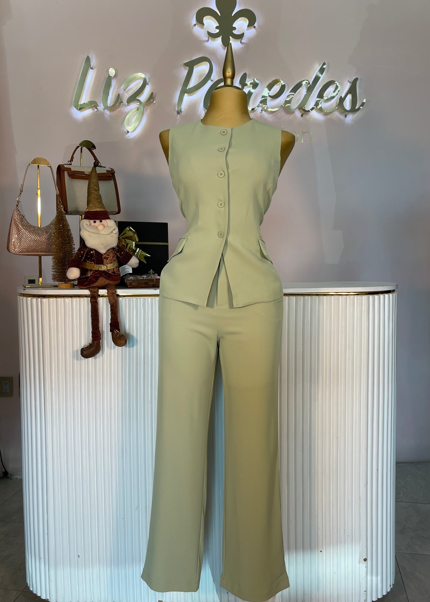 SET CHALECO/PANTALON