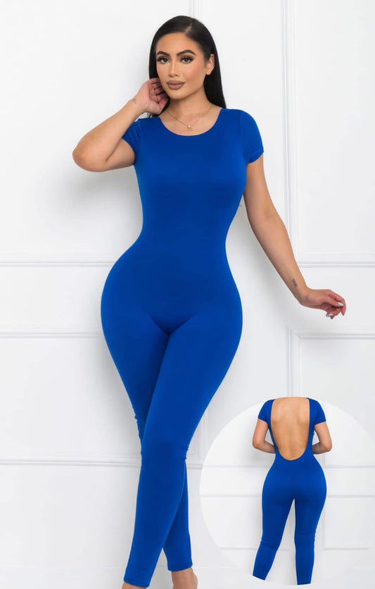 JUMPSUIT ALGODÓN ESCOTE ESPALDA